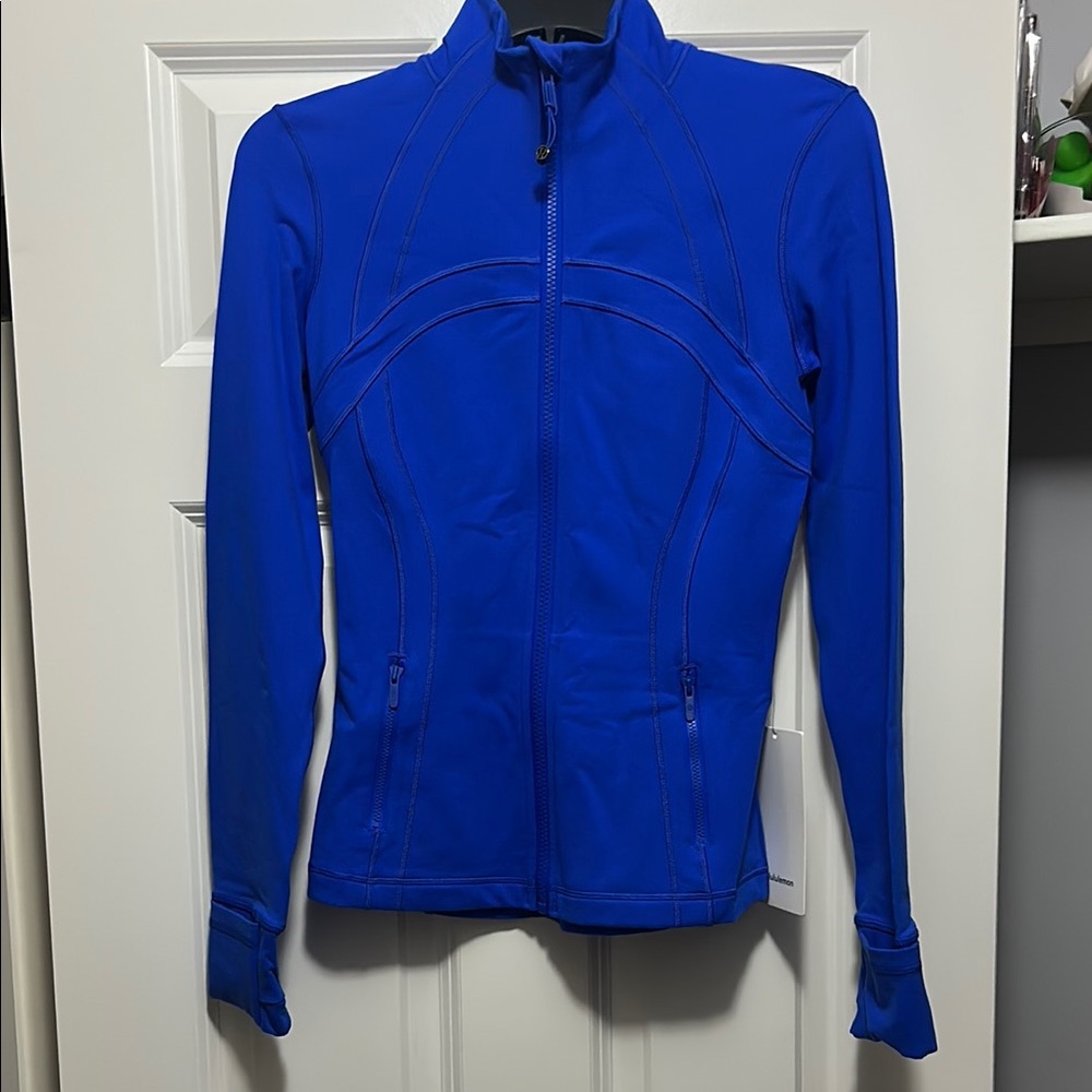 Lululemon blue define jacket luon size 4